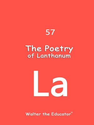 cover image of The Poetry of Lanthanum